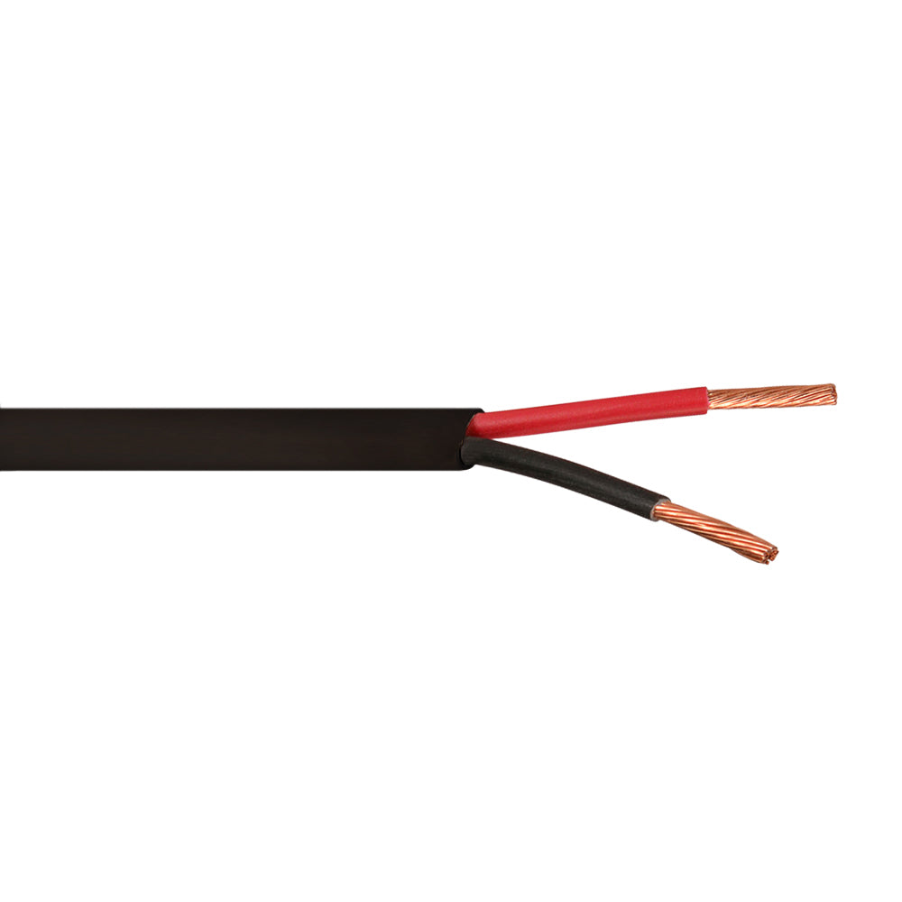 500ft 2C 14AWG Direct Burial Bulk Speaker Cable - Black