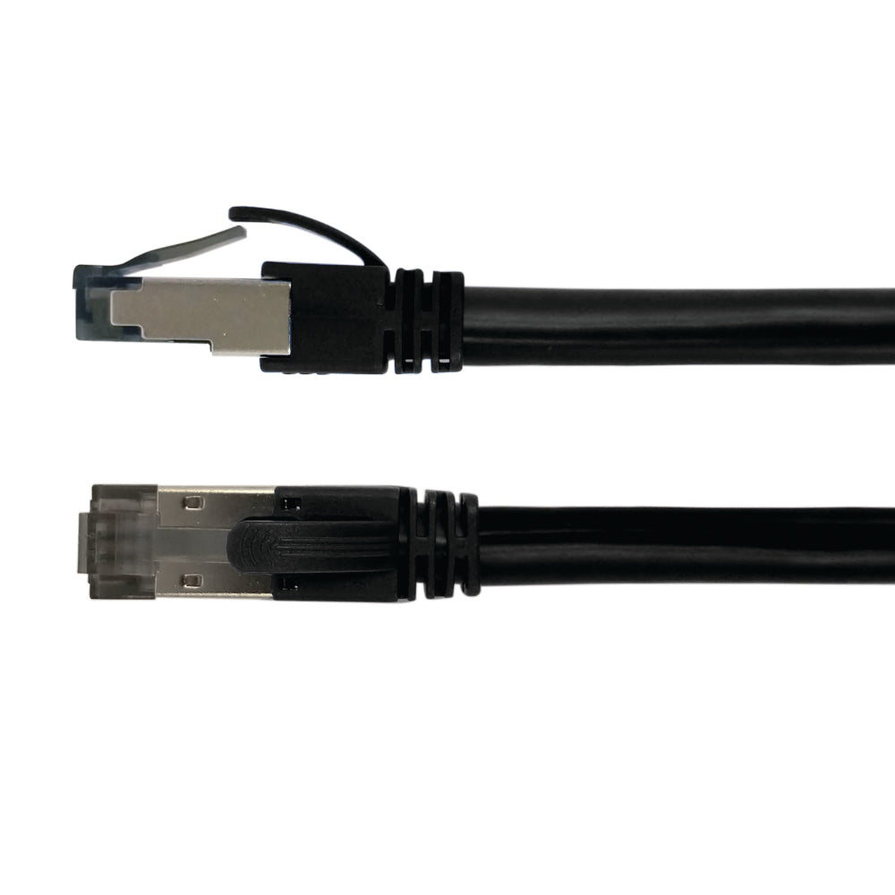 Cat8 S/FTP 40G Shielded Patch Cable - 24AWG - Riser CMR