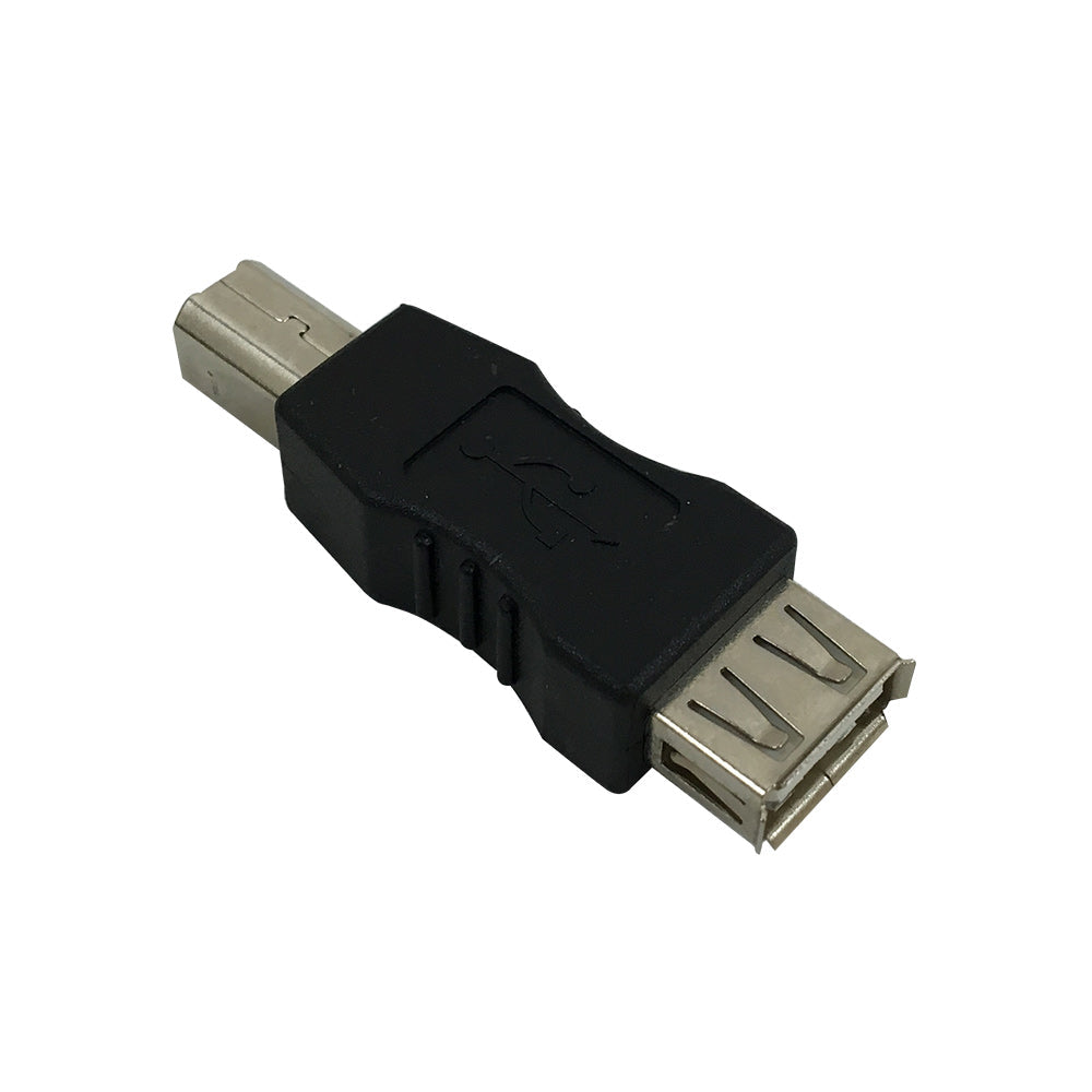 USB A Female to B Male Adapter