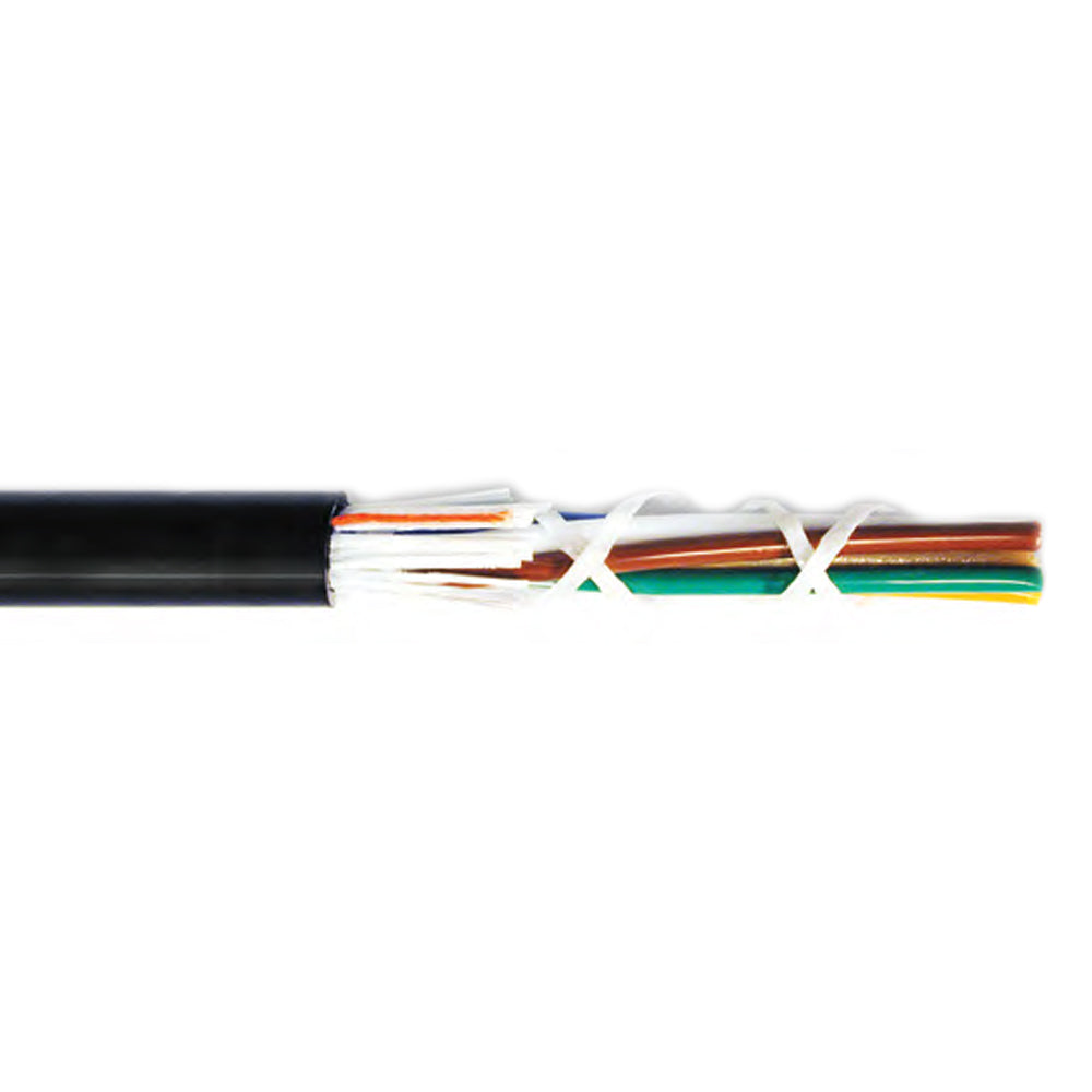 12-Fiber Singlemode Loose Tube Outdoor Duct/Lashed Aerial Dri-Lite Per Meter - Black