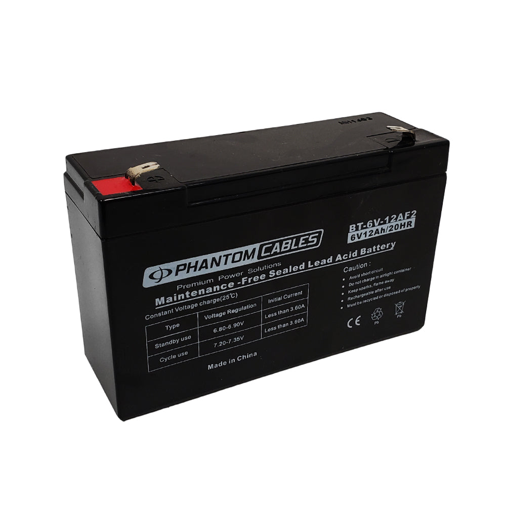 Sealed Lead Acid AGM Battery 6V 12amp x 4