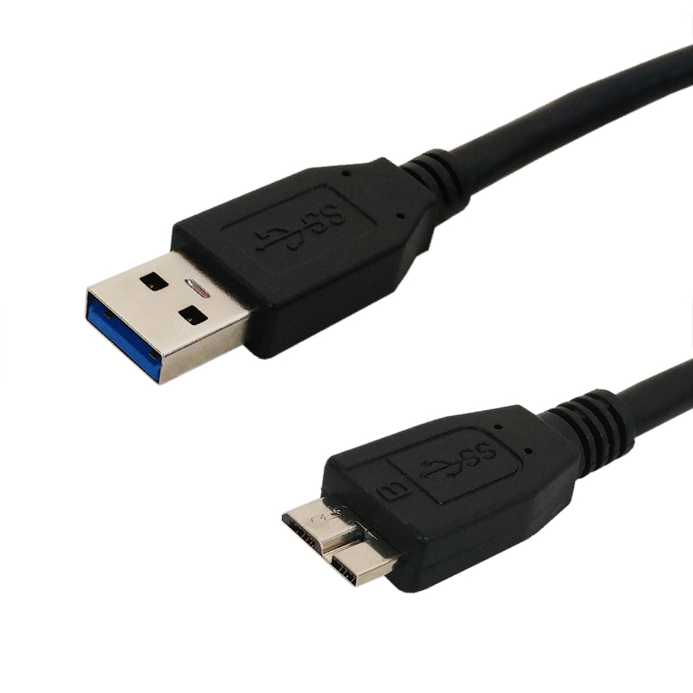 USB 3.0 A Male To Micro-B Male SuperSpeed Cable