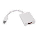 6 inch Mini-DisplayPort/ThunderBolt Male to HDMI Female with Audio Adapter