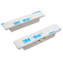 Surface Mount Magnetic Contact Sensor with Screw Terminal for Alarm Systems - White (Pack of 10)
