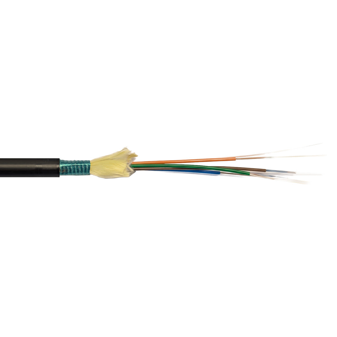 OS2 Singlemode (G657A2) Loose Tube Outdoor Direct Burial Armoured Fiber Bulk Cable (per meter)
