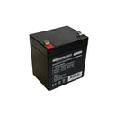 Sealed Lead Acid AGM Battery 12V 5amp - F1 Terminals