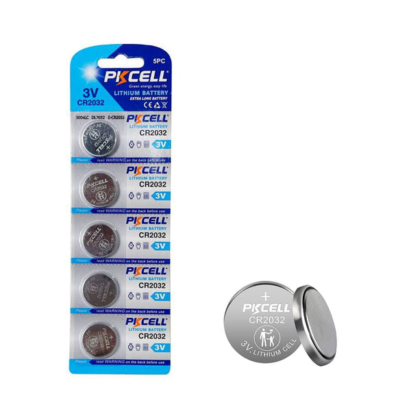 Coin Cell Batteries 3.0V CR2032 Lithium Manganese (5 pack)