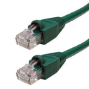 Regular Boot Custom RJ45 CAT6 550MHz Assembled Patch Cable - Green