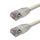 Snagless Custom RJ45 CAT6 550MHz Assembled Patch Cable - White
