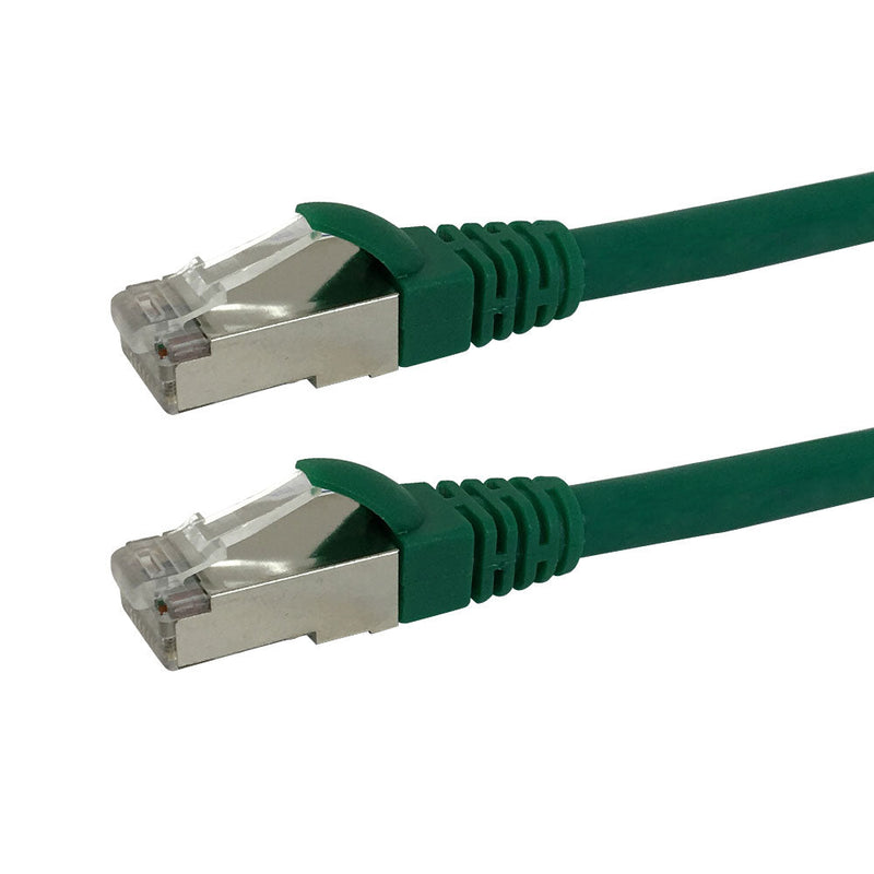 CAT5E F/UTP 24AWG Solid Shielded Patch Cable - CMR