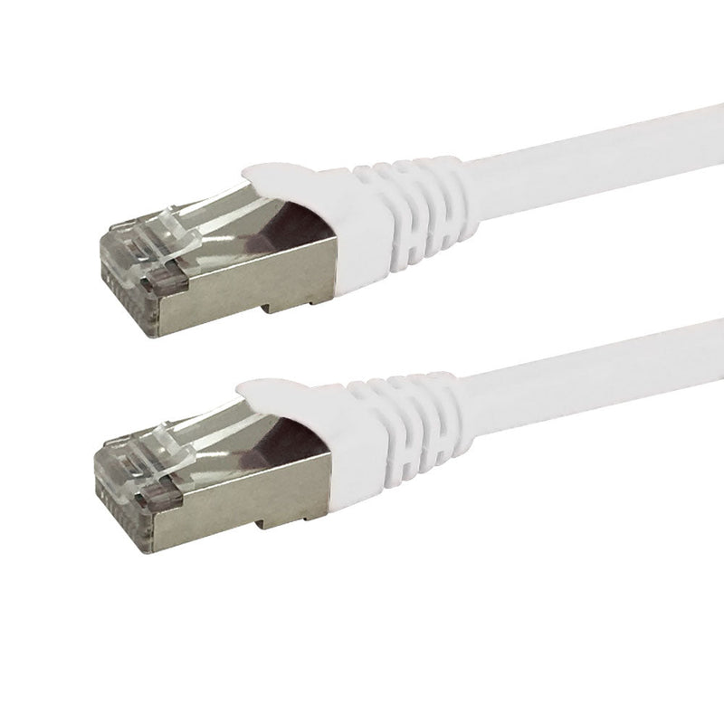 CAT5E F/UTP 24AWG Solid Shielded Patch Cable - CMR