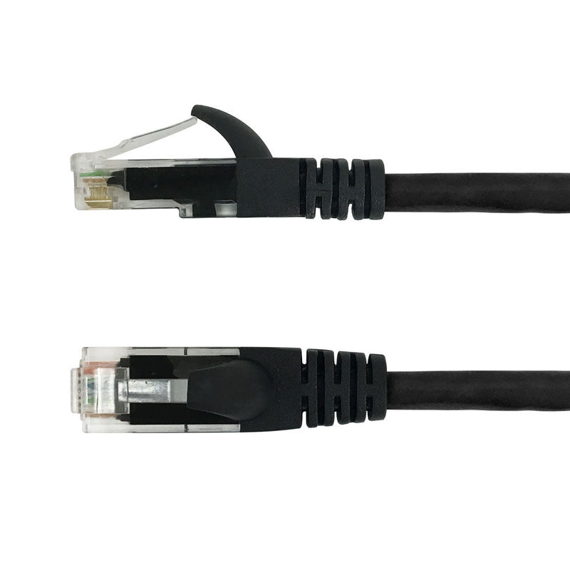 RJ45 Cat6 550MHz Molded Patch Cable - Premium Fluke® Patch Cable Certified - CMR Riser Rated