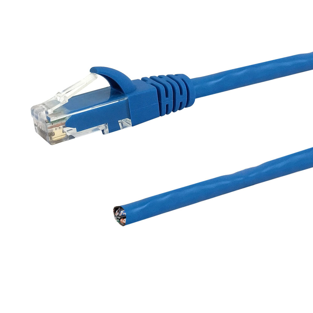 RJ45 to Blunt CAT6 Solid Pigtail Cable