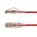CAT6A 28AWG UTP 10GB Ultra-Thin Patch Cable - Premium Fluke® Patch Cable Certified - CMR Riser Rated