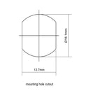 N-Type Female Bulkhead Crimp Connector for LMR-240 50 Ohm