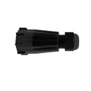 RJ45 IP68 Waterproof Shroud for RJ45 Male Cable - Fits Cable OD of 5mm to 10mm - Black