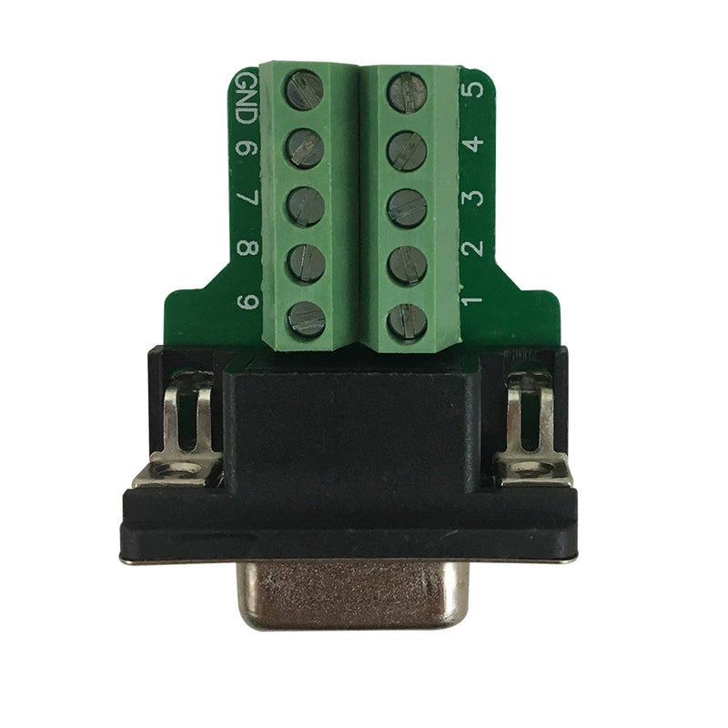 DB9 Female Screw Down Field Termination Connector Kit