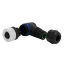 M12 4-pin D-Code Female Right Angle Connector