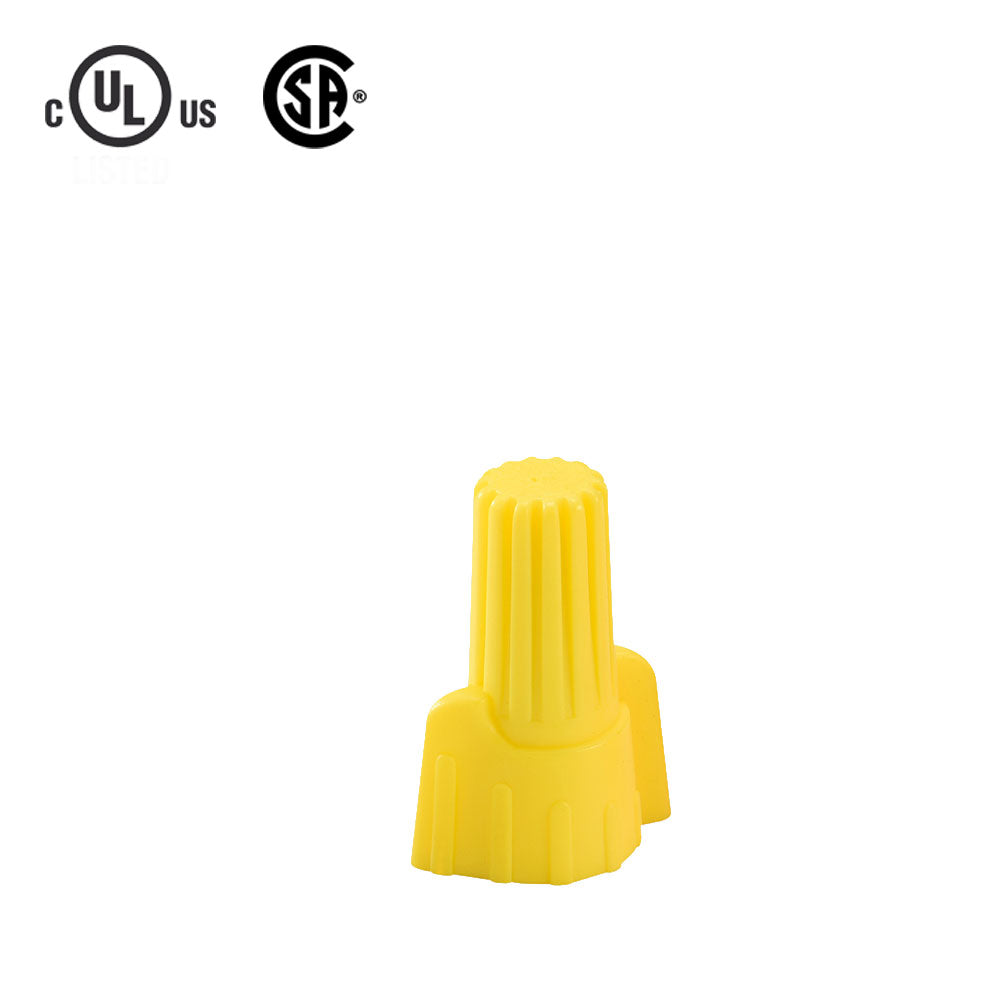 Twist-on Electrical Wire Caps with Wings (100 Pack)