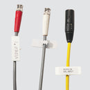 Unitag Cable Label - 5/8" x 1.5" - WHITE (Pack of 50)