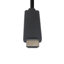 DP1.4 Male to HDMI Male Cable, 8K@60Hz, HDR10+, HDCP2.2, 32AWG - Black