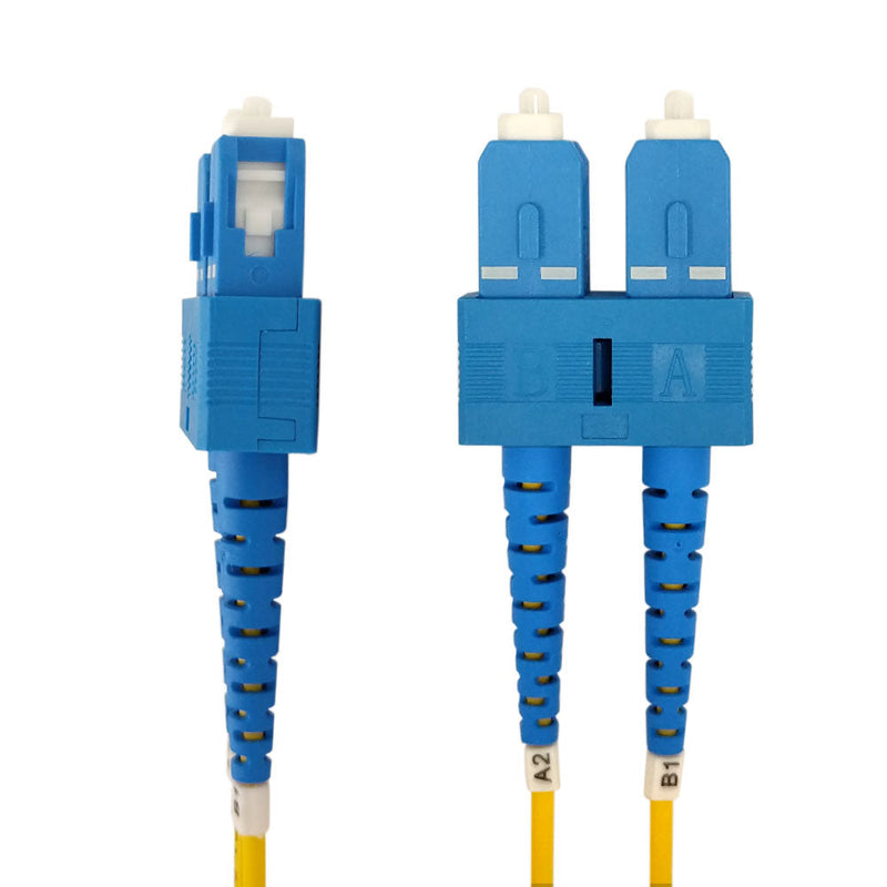 OS2 Singlemode Duplex SC/SC 9 Micron - Fiber Optic Patch Cable - 2mm Jacket - OFNR