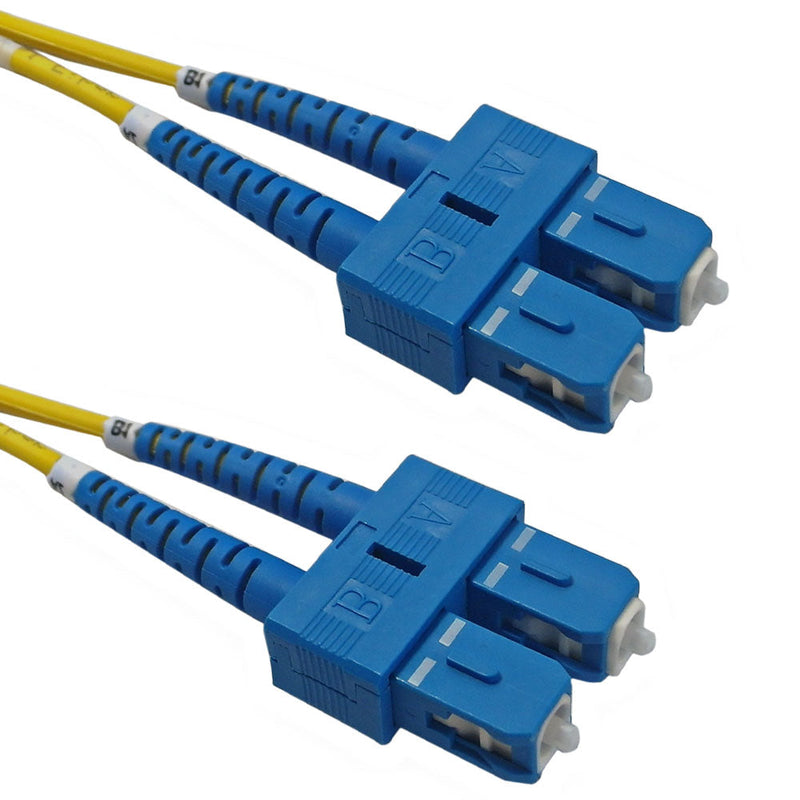 OS2 Singlemode Duplex SC/SC 9 Micron - Fiber Optic Patch Cable - 3mm Jacket - LSZH/OFNR