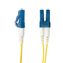 OS2 Singlemode Duplex LC/LC 9 Micron - Fiber Optic Patch Cable - 1.2mm Jacket - OFNR