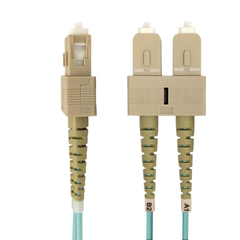 OM3 Multimode Duplex SC/SC 50 Micron - Fiber Optic Patch Cable - 2mm Jacket - LSZH/OFNR