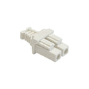 Fiber Cable Dust Cap with Pull Tab for LC Female Duplex Port - Pack of 100