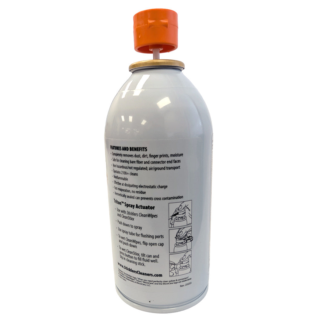 Sticklers™ Fiber Optic Splice and Connector Cleaner Fluid - 10oz Pump Spray