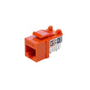 RJ45 Cat6a Slim Profile Jack, 110 Punch-Down