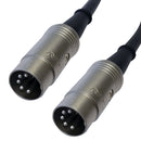 Premium Phantom Cables 5-Pin MIDI Male To Male Cable FT4