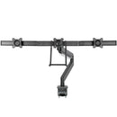Triple Screen Desktop Display Mount - Full Motion - Fits Monitors 17 to 27 inch