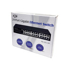 24-Port 10/100/1000Mbps Gigabit Ethernet Network Switch - Desktop/Wall Mount/Rack Mount - Unmanaged - 1U - 48Gbps Total Bandwidth