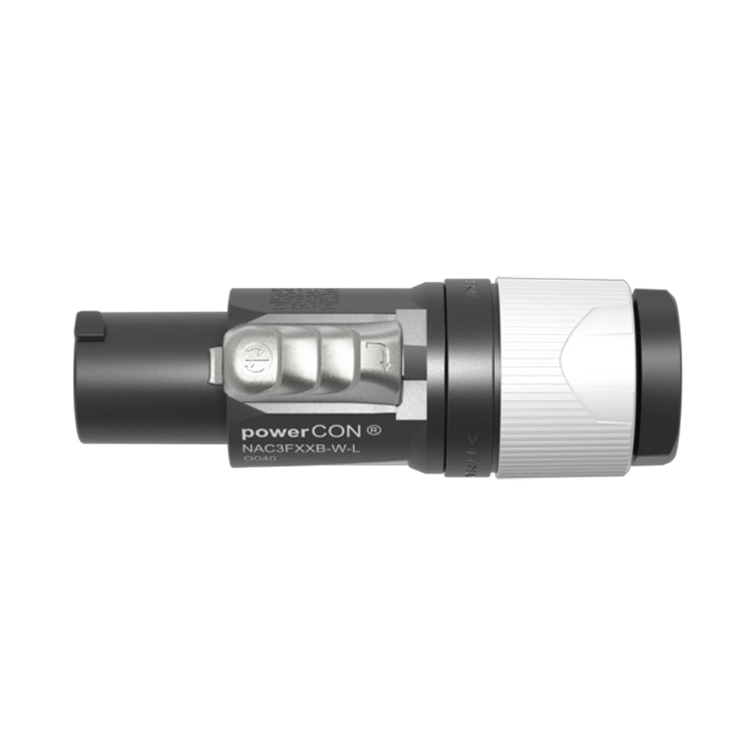 Neutrik 2 Pole 3 Wire AC Power-out Cable Connector - Grey (for 10-16mm diameter cable)