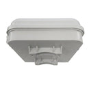 Indoor/Outdoor 16-Port Plastic Fiber Optic Wall Mount Terminal Box White
