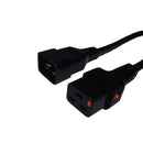 Locking C19 to C20 Power Cable - SJT Jacket