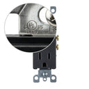 Decora Tamper-Resistant Duplex Power Receptacle (15A 125V) 10 Pack