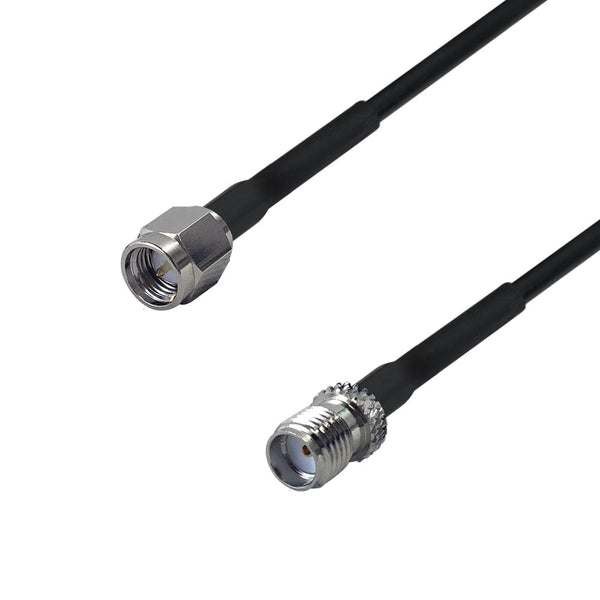 Premium Phantom Cables RG174 SMA Male to SMA Female Cable