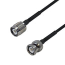 Premium Phantom Cables RG174 TNC Male to BNC Male Cable