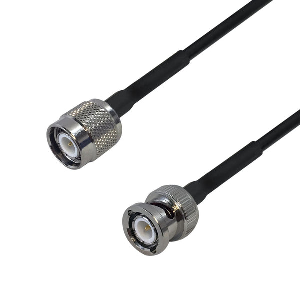 Premium Phantom Cables RG174 TNC Male to BNC Male Cable