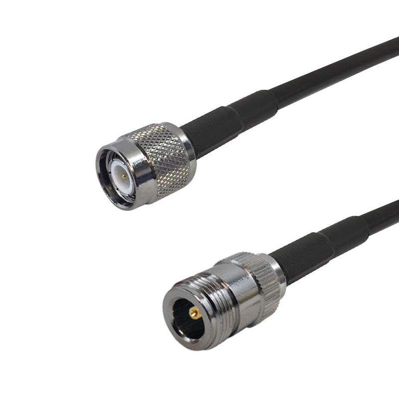 Premium Phantom Cables Brand RF-195 N-Type Female to TNC Male Cable