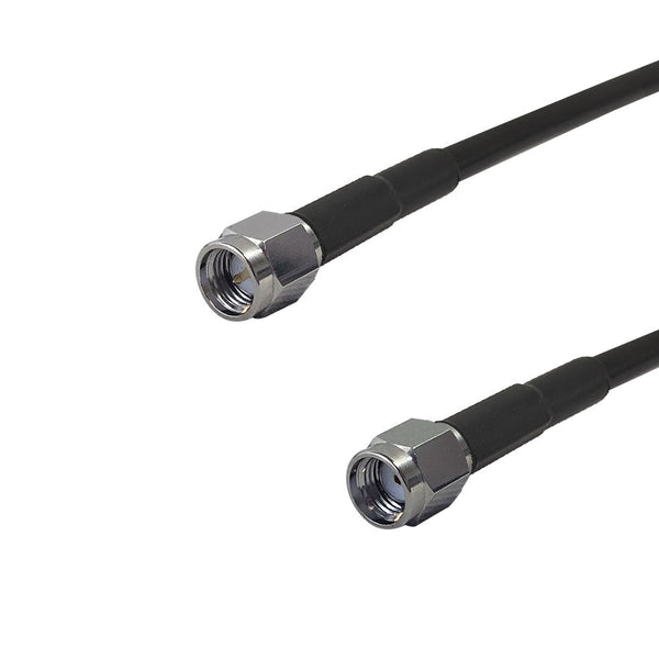 Premium Phantom Cables Brand RF-195 SMA Male to SMA-RP (Reverse Polarity) Male Cable