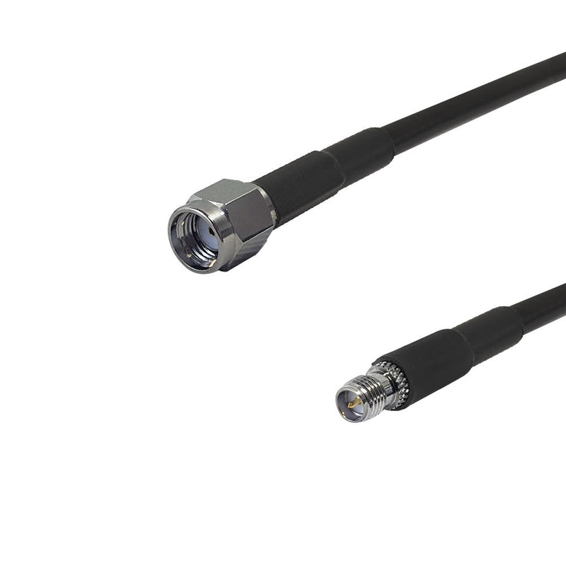 Premium Phantom Cables Brand RF-195 SMA-RP (Reverse Polarity) Male to SMA-RP (Reverse Polarity) Female Cable