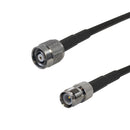 Premium Phantom Cables Times Microwave LMR-195 TNC-RP (Reverse Polarity) Male to TNC-RP (Reverse Polarity) Female Cable