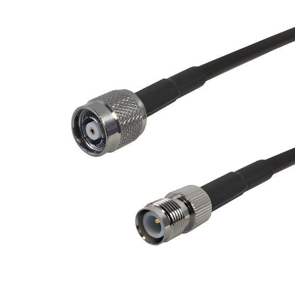 Premium Phantom Cables Times Microwave LMR-195 TNC-RP (Reverse Polarity) Male to TNC-RP (Reverse Polarity) Female Cable