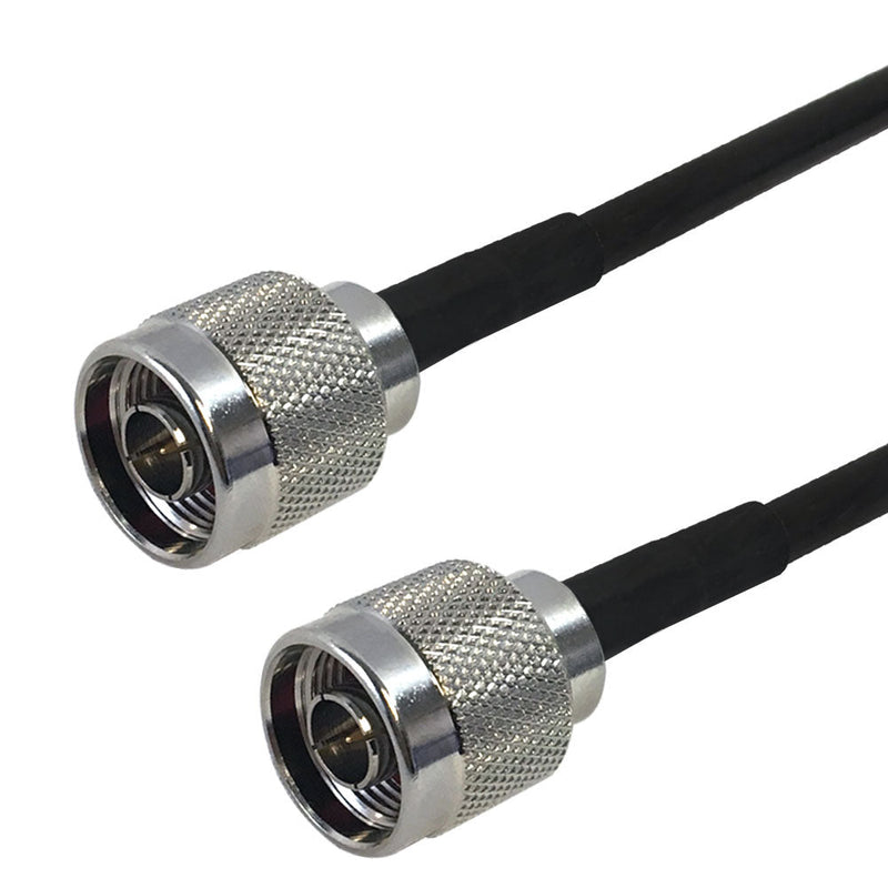 Premium Phantom Cables Brand RF-240 N-Type Male to N-Type Male Cable