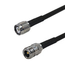 Premium Phantom Cables Times Microwave LMR-240 N-Type Female to TNC Male Cable