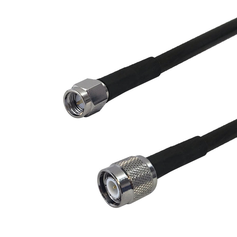Premium Phantom Cables Brand RF-240 SMA Male to TNC Male Cable